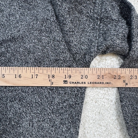 Babaton Aritzia Women's Sweater Gray Wool Blend‎ Long Sleeve V Neck Small - Picture 7 of 8